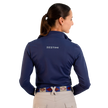 Polo de manga larga Mia Riding para mujer