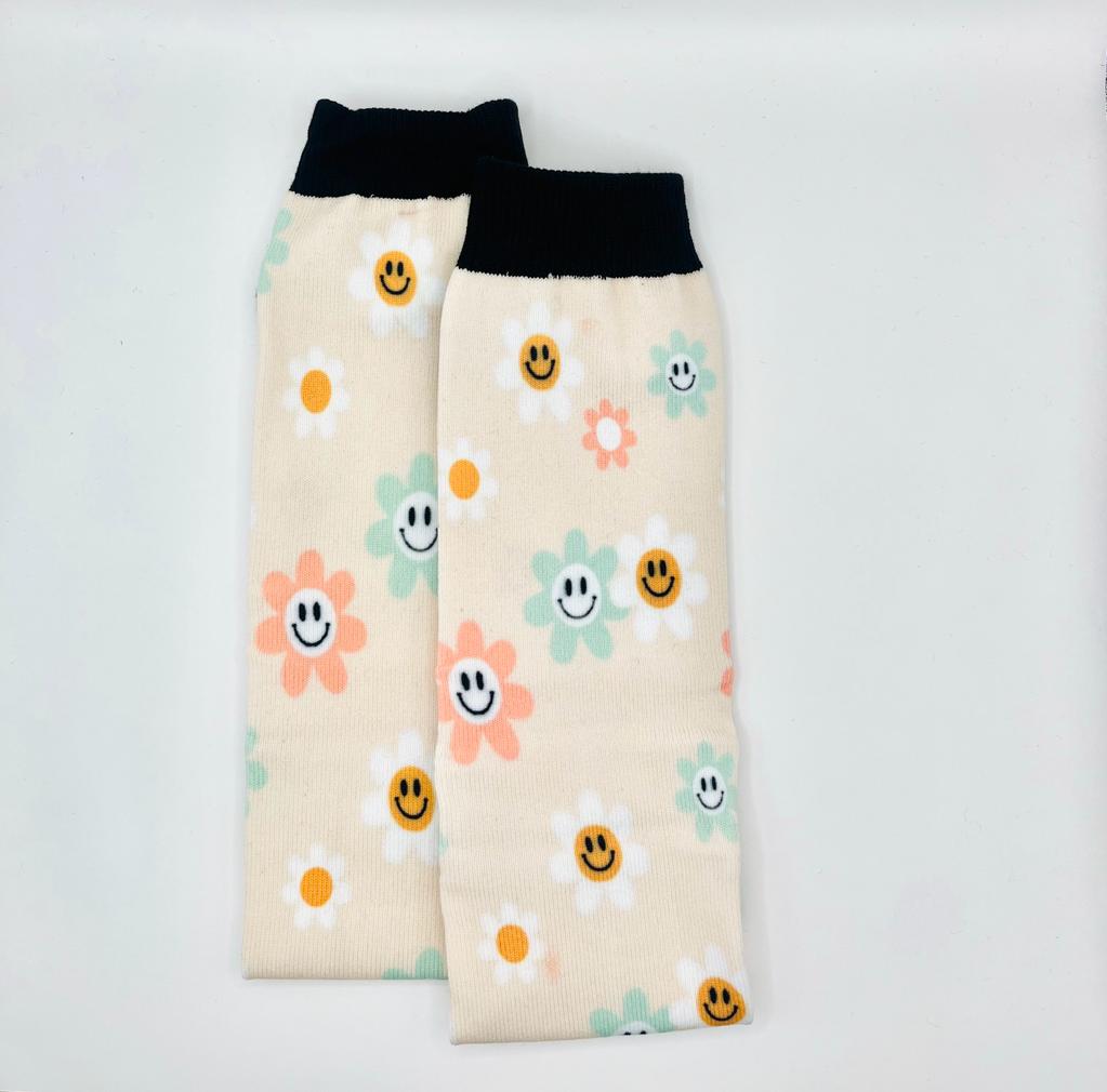 Happy Flowers Equestrian Socks