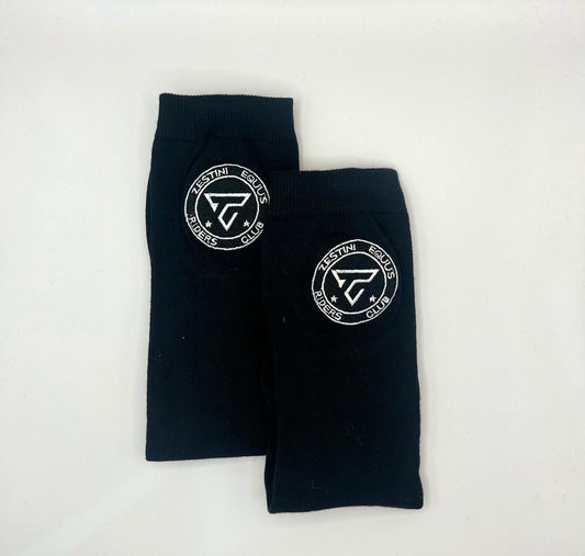 Adult Black Equestrian Socks